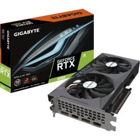 Karta graficzna Gigabyte GeForce RTX 3060 EAGLE OC 12G 2.0 GV-N3060EAGLE OC-12GD 2.0 - 2xDP/2xHDMI/2 wentylatory/1320|1807 MHz